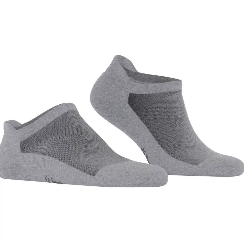 Burlington Men's Socks^Grey Athleisure Sneaker Socks