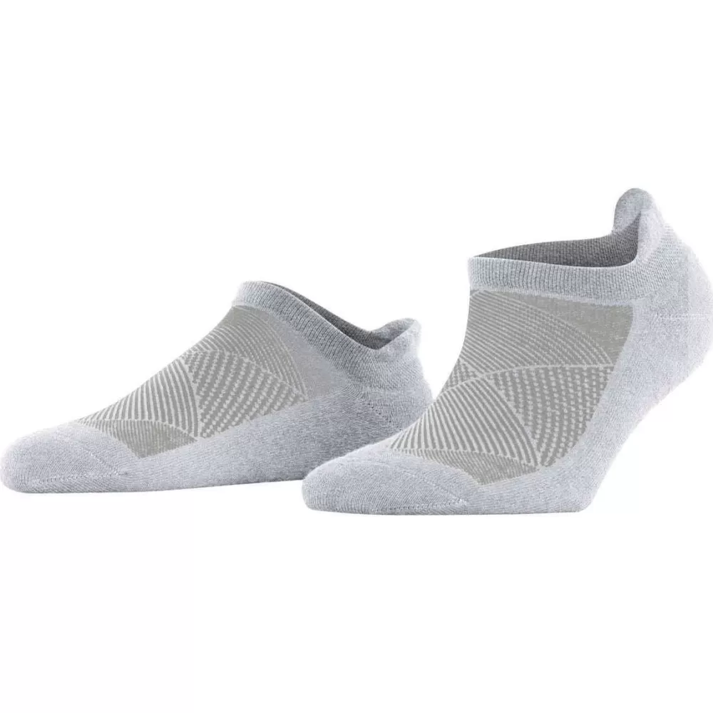 Burlington Women's Socks^Grey Athlesiure Sneaker Socks