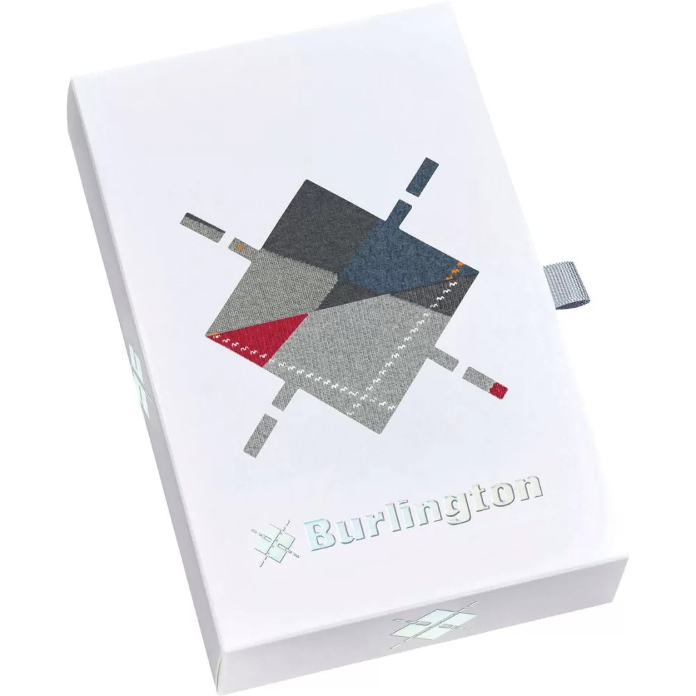Burlington Men's Socks^Grey Basic Gift Box Socks