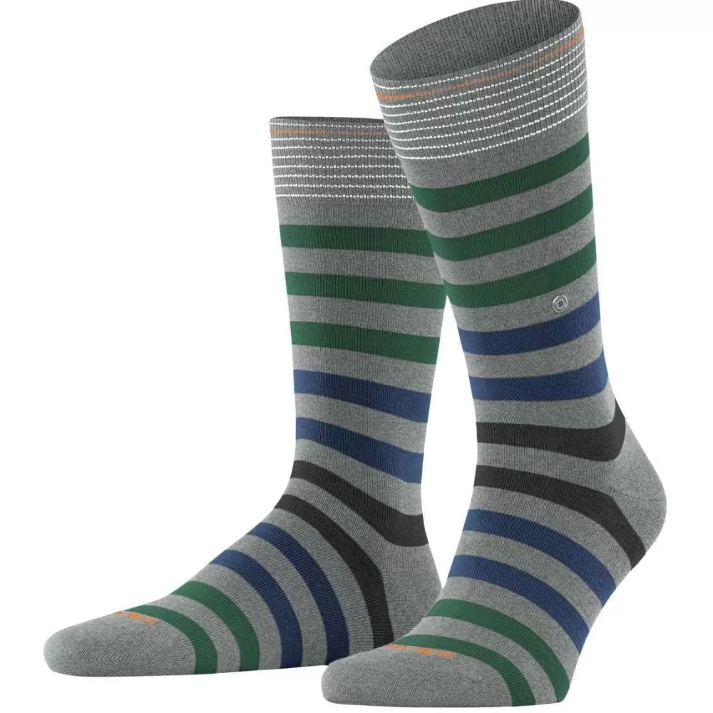 Burlington Men's Socks^Grey Blackpool Socks