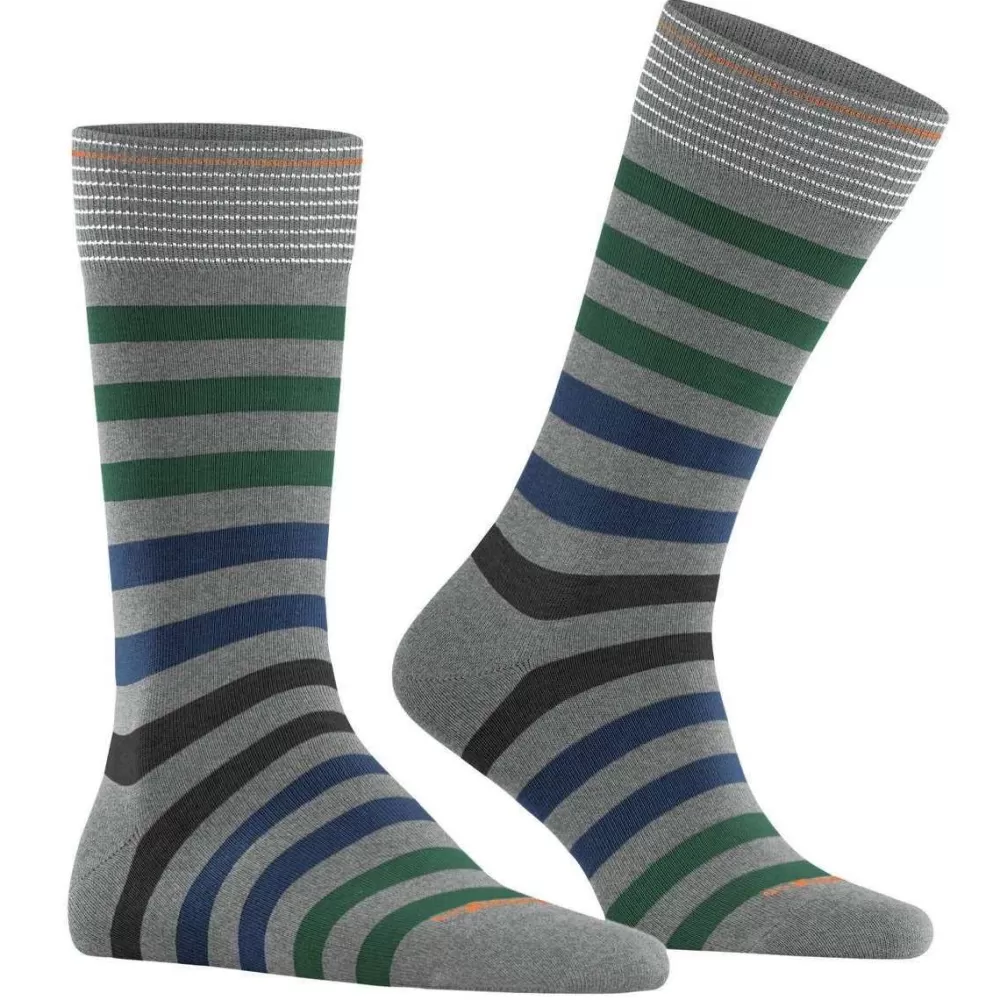 Burlington Men's Socks^Grey Blackpool Socks
