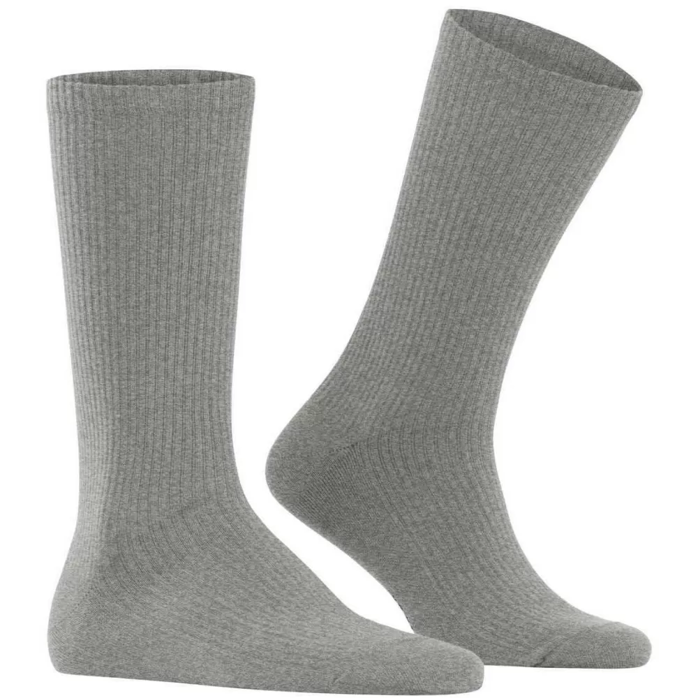 Burlington Men's Socks^Grey Boston Socks