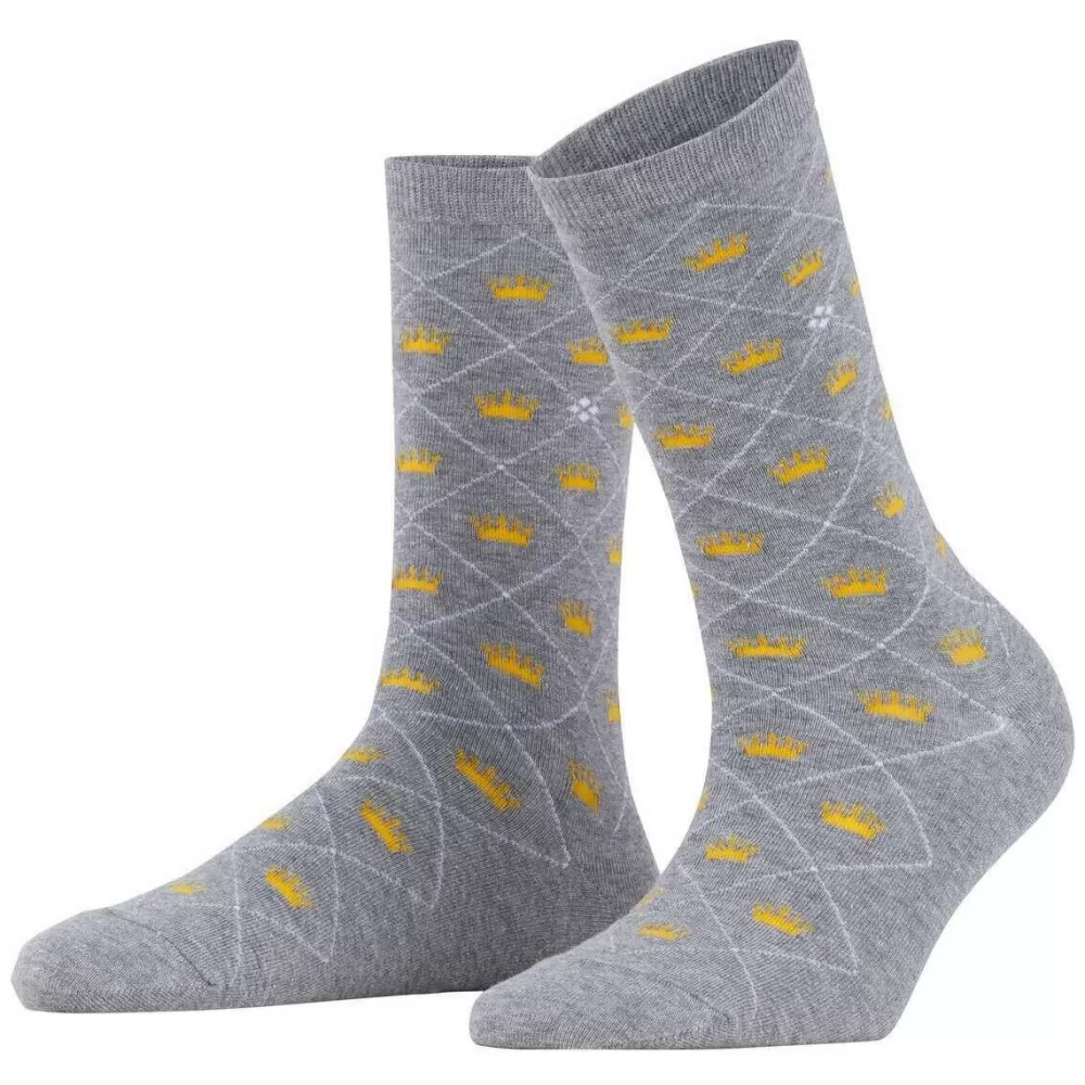 Burlington Women's Socks^Grey Crown Socks