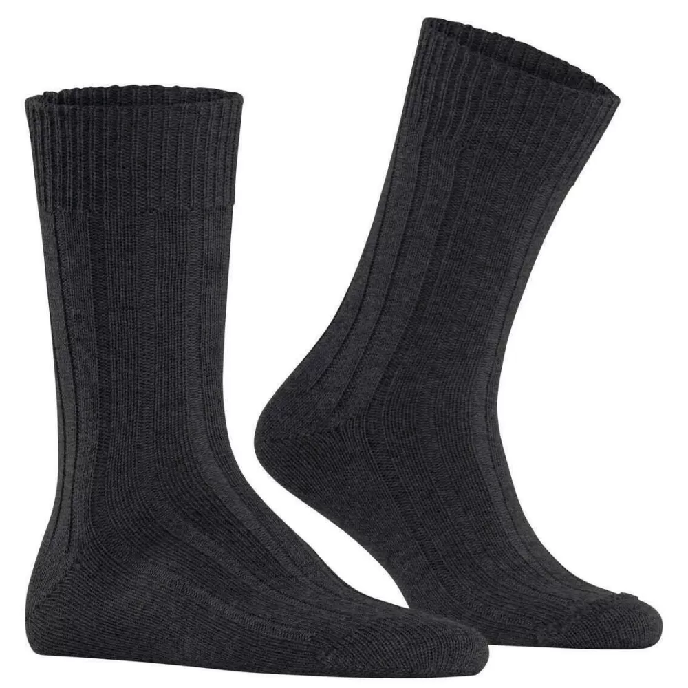 Burlington Men's Socks^Grey Dover Socks