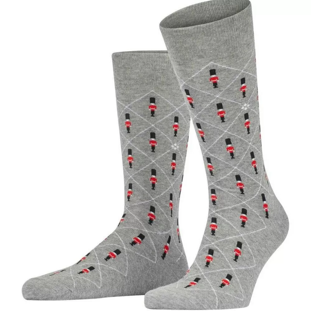 Burlington Men's Socks^Grey Guard Men Socks