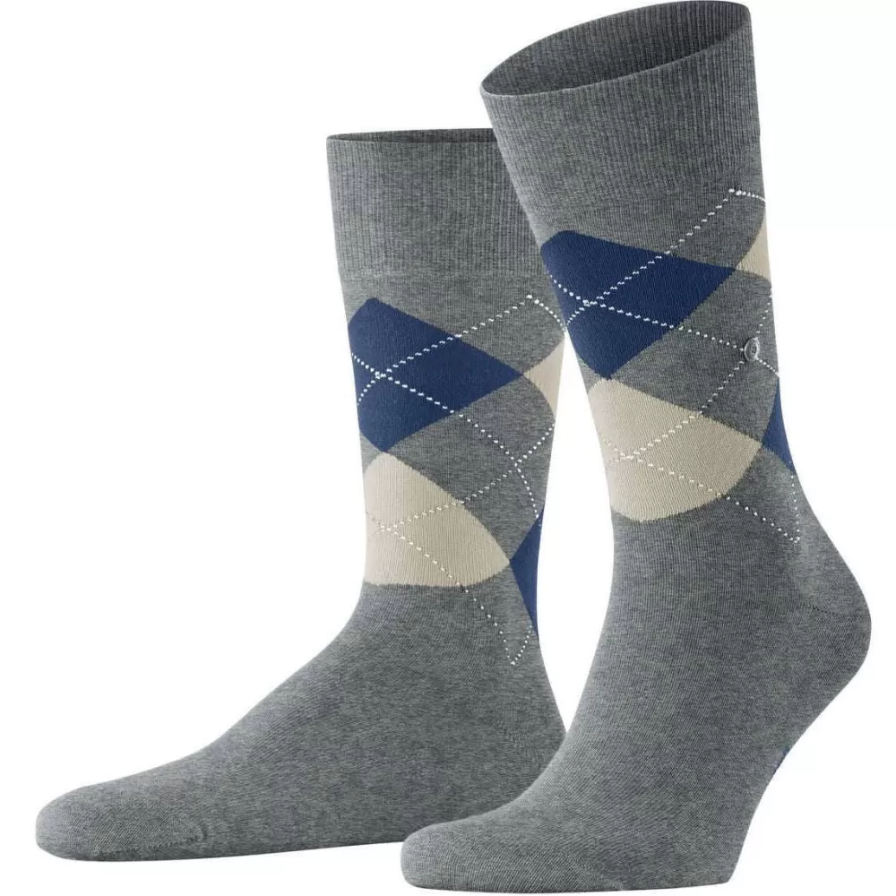 Burlington Men's Socks^Grey King Socks