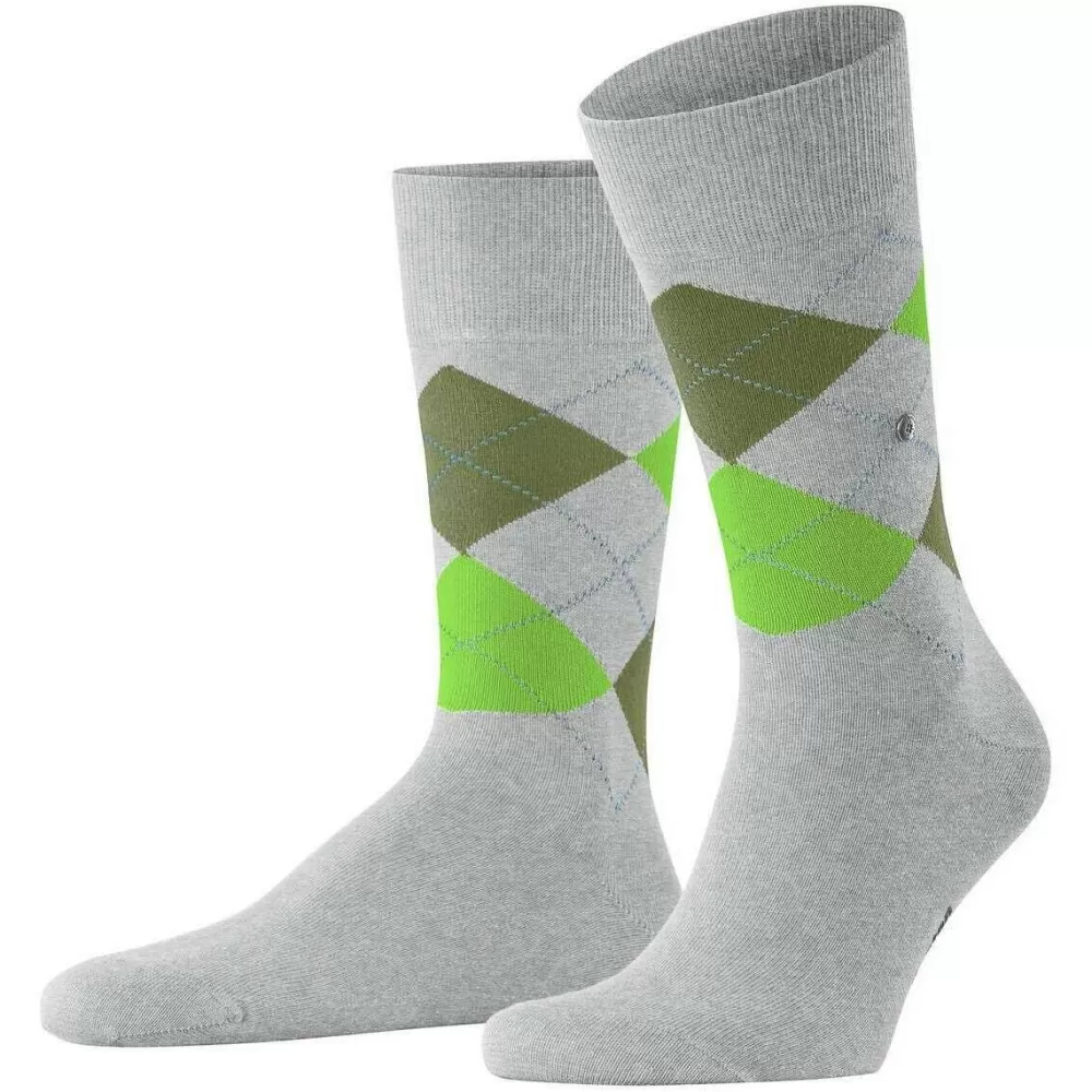 Burlington Men's Socks^Grey King Socks