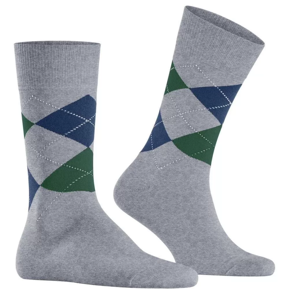 Burlington Men's Socks^Grey King Socks