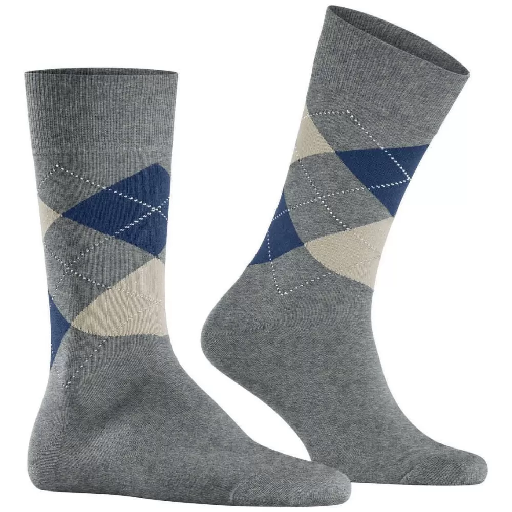 Burlington Men's Socks^Grey King Socks