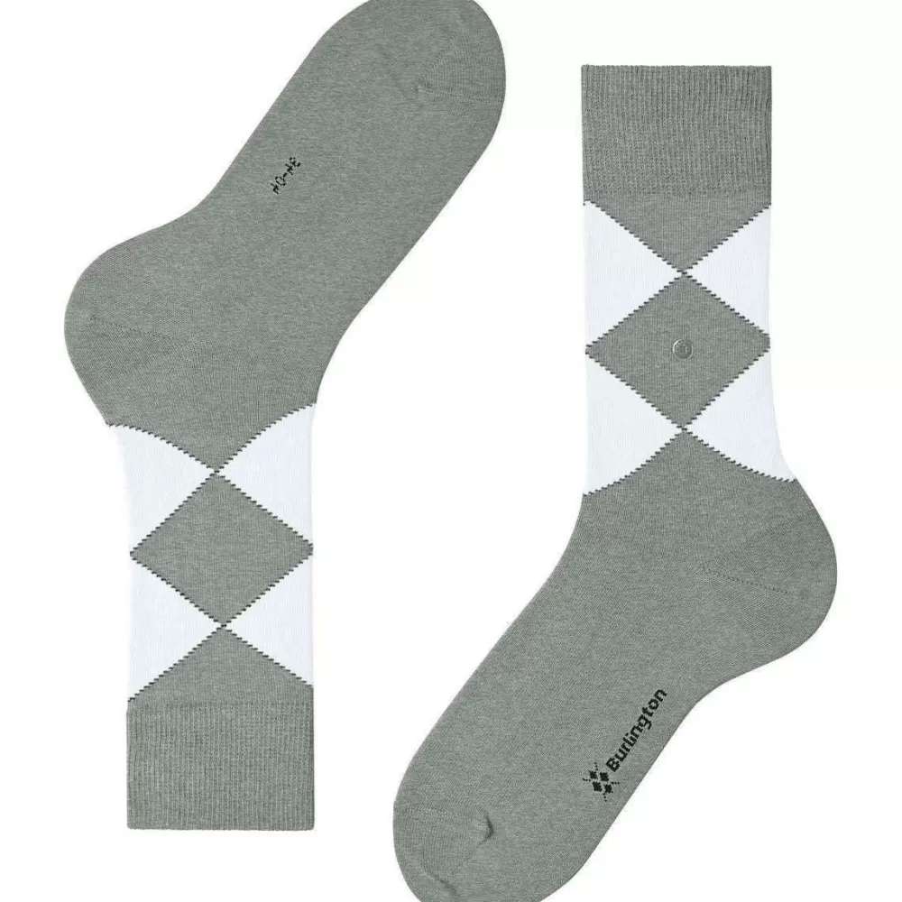 Burlington Men's Socks^Grey Kingston Socks
