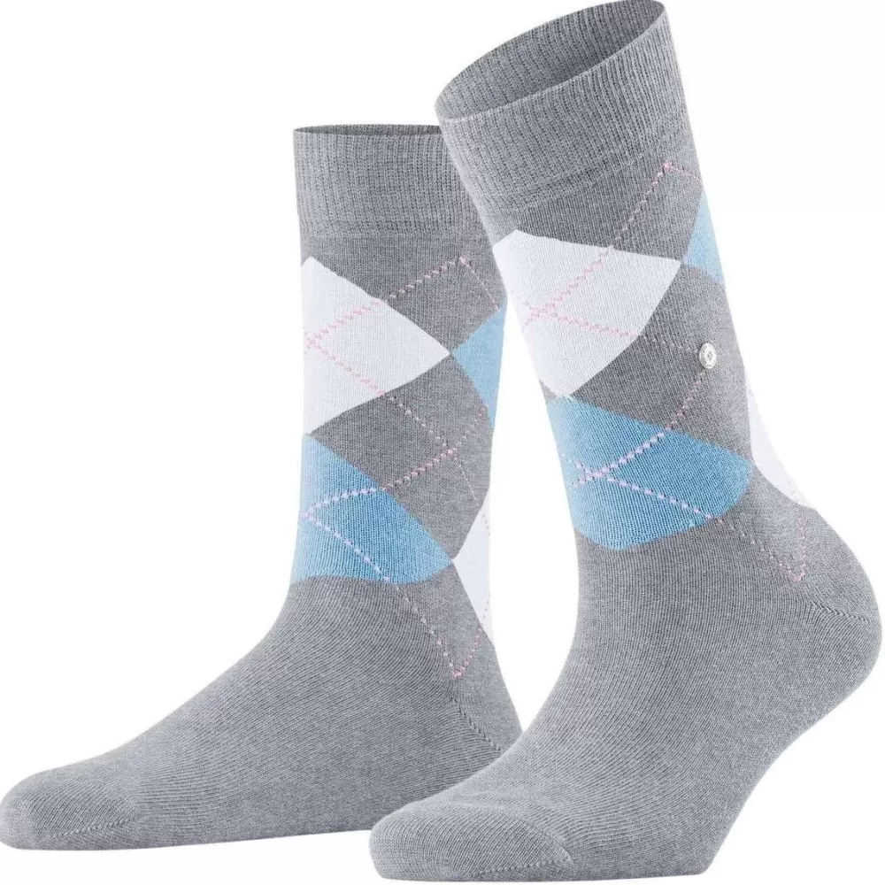Burlington Women's Socks^Grey Queen Socks