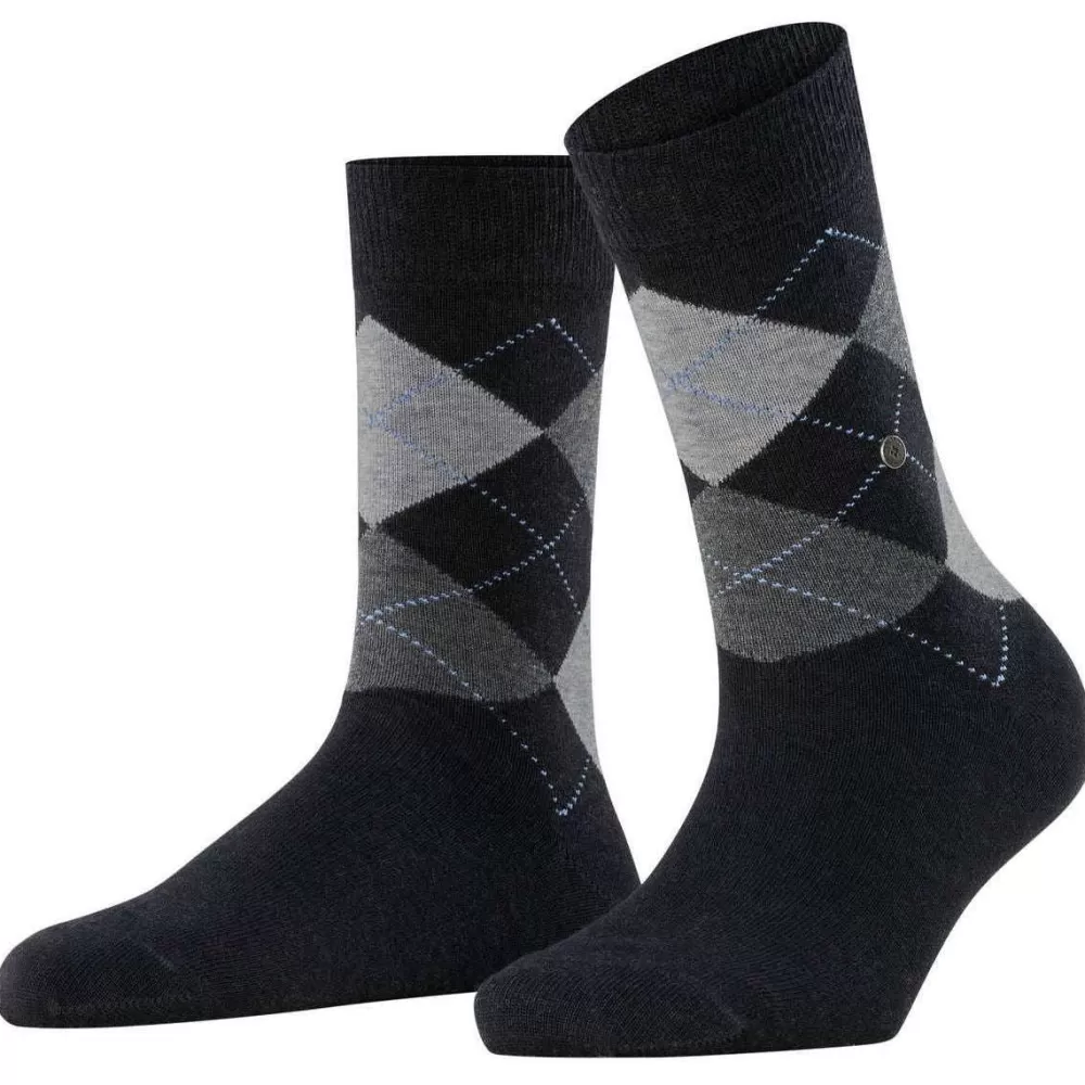 Burlington Women's Socks^Grey Queen Socks