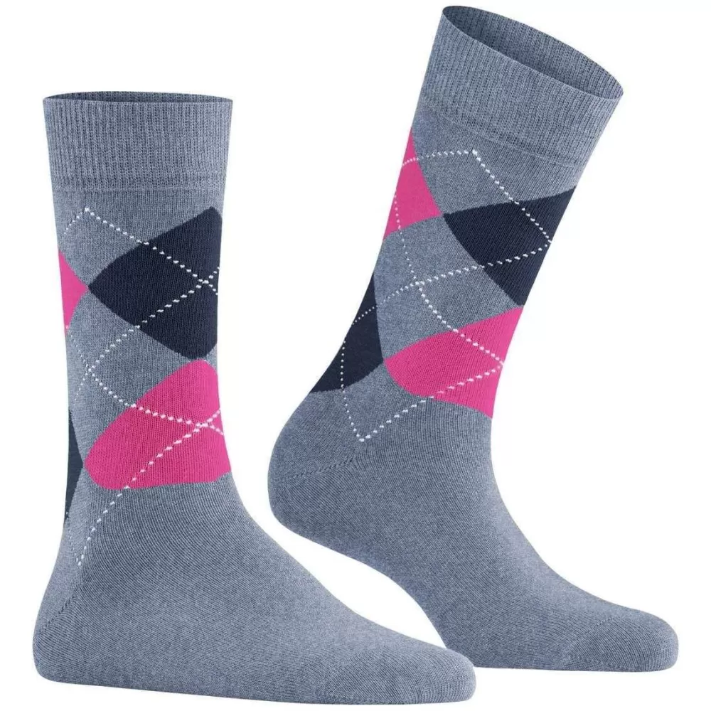 Burlington Women's Socks^Grey Queen Socks