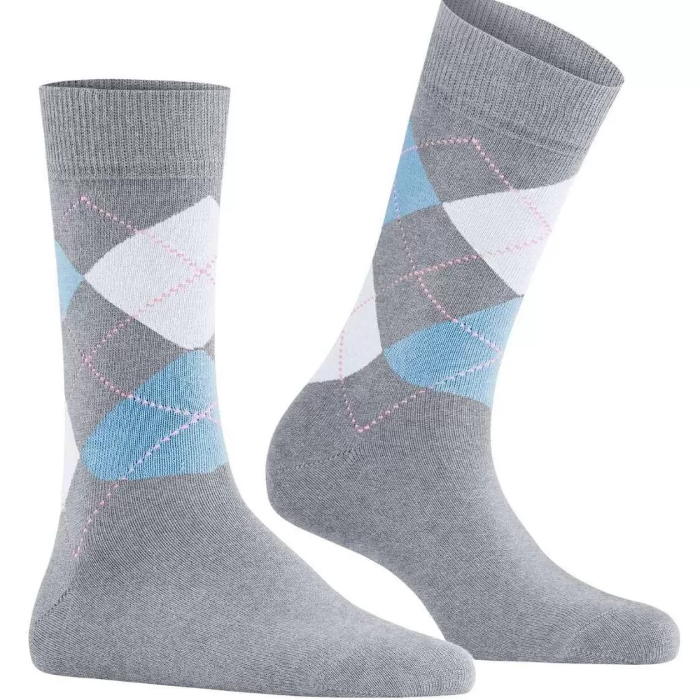 Burlington Women's Socks^Grey Queen Socks