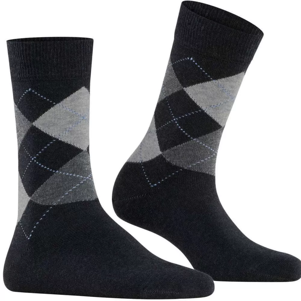 Burlington Women's Socks^Grey Queen Socks