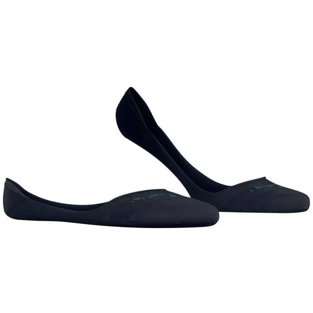 Burlington Women's Socks^Navy Aberdeen No Show Socks