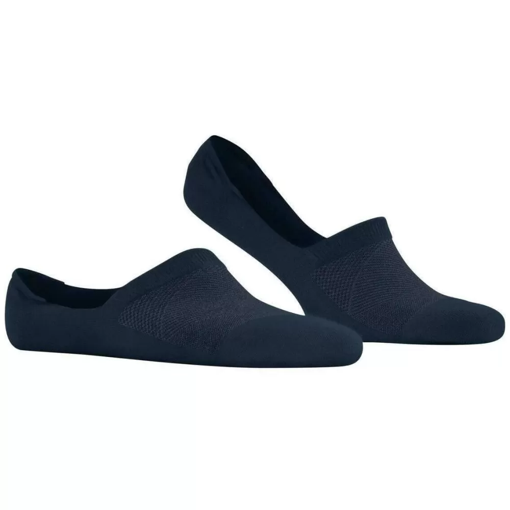 Burlington Men's Socks^Navy Athleisure No Show Socks
