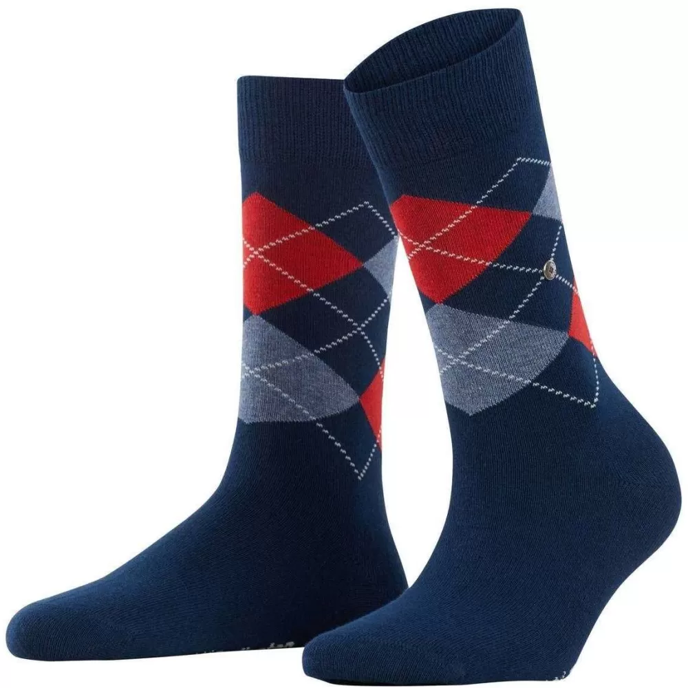 Burlington Women's Socks^Navy Basic Gift Box Socks