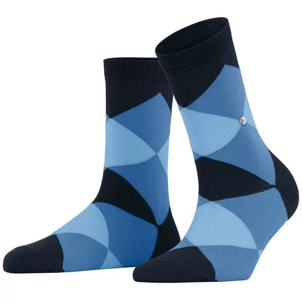 Burlington Women's Socks^Navy Bonnie Socks