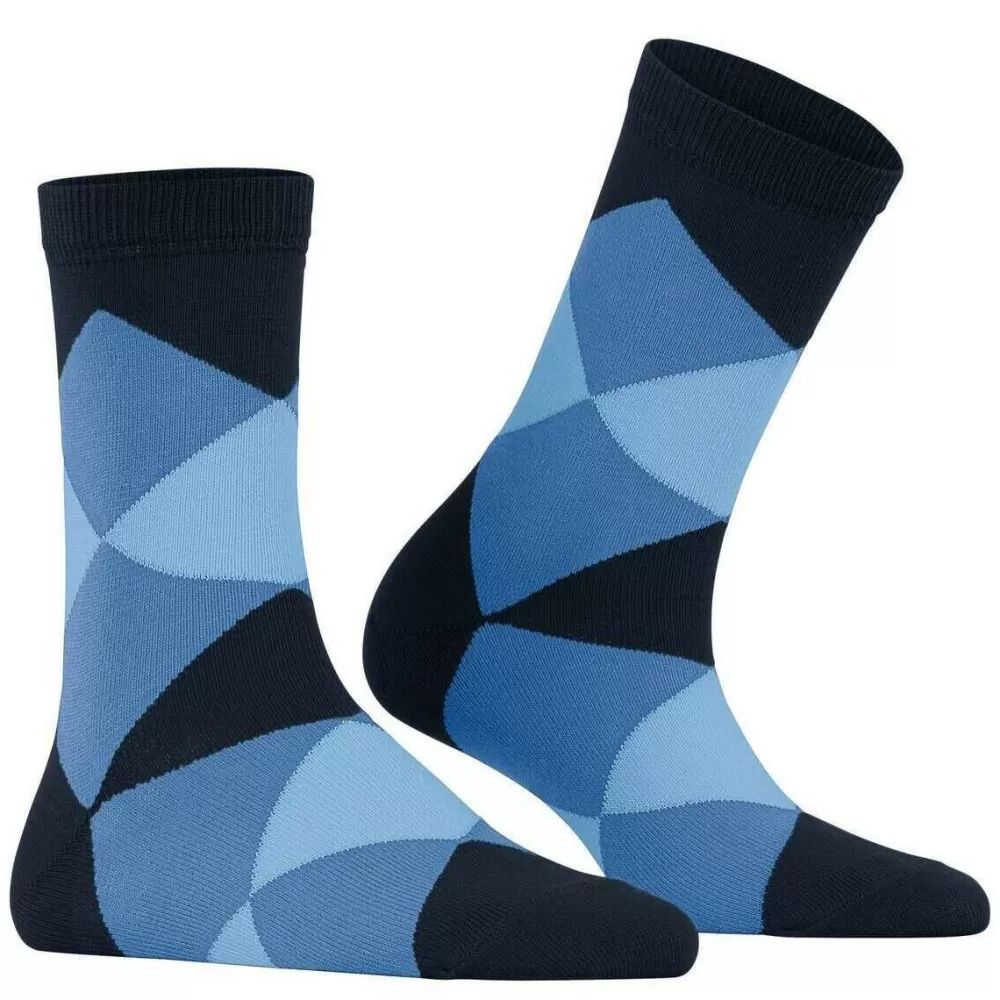 Burlington Women's Socks^Navy Bonnie Socks