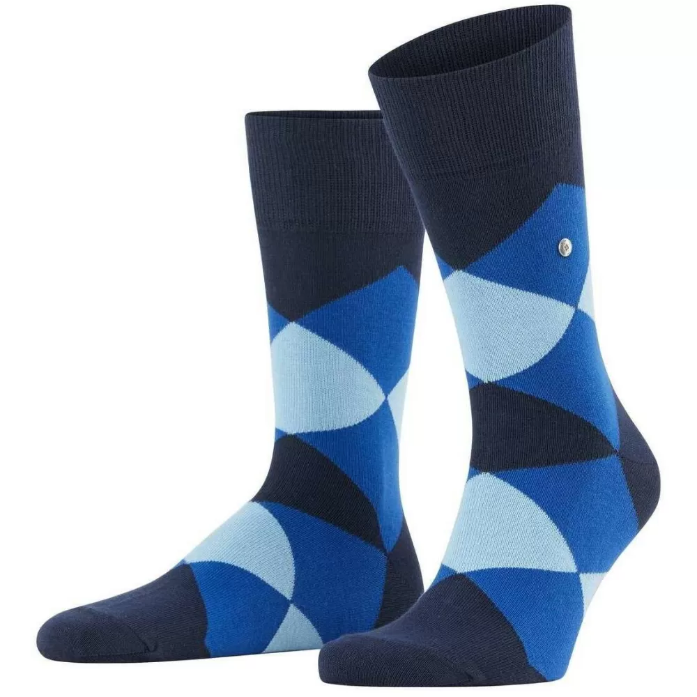 Burlington Men's Socks^Navy Clyde Socks