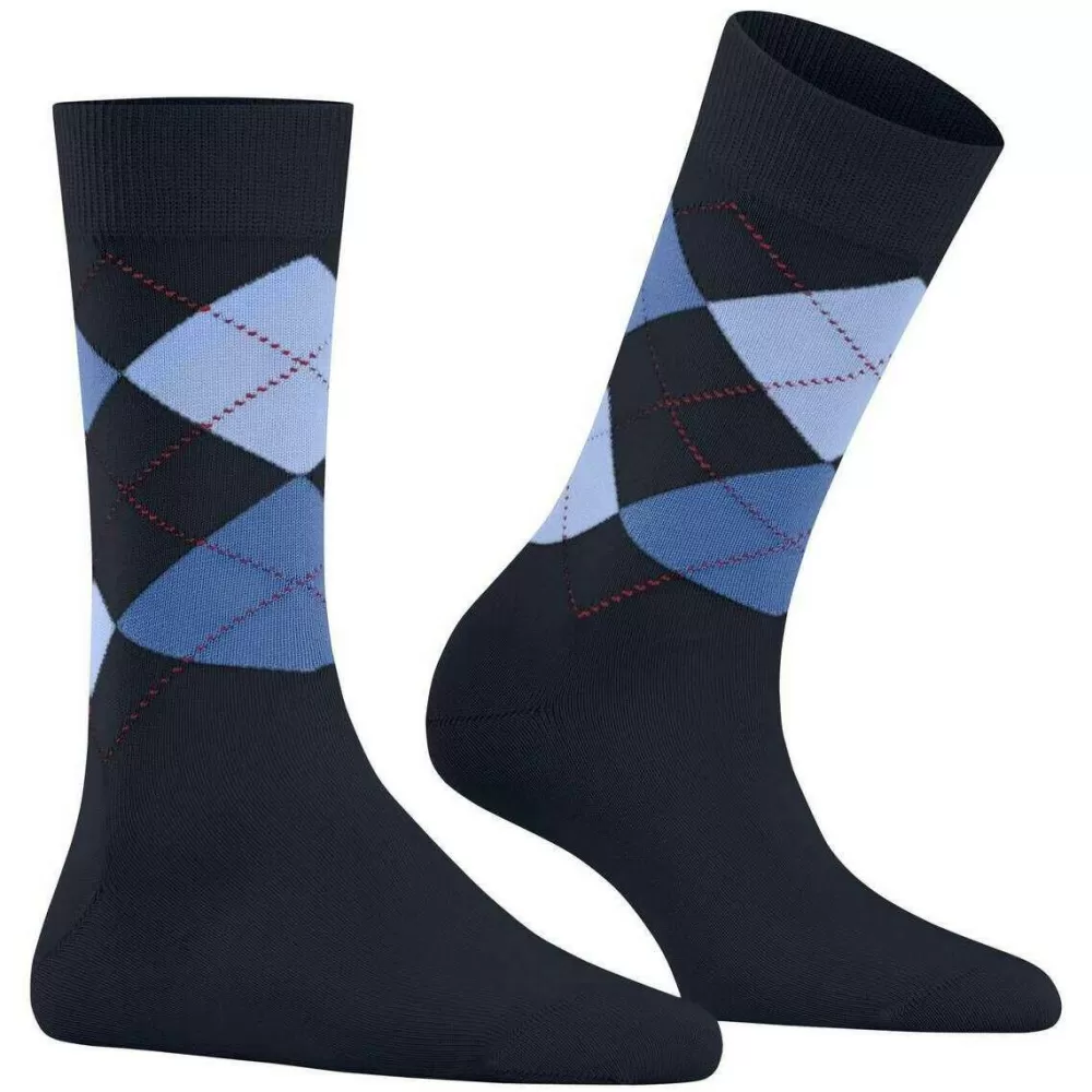 Burlington Women's Socks^Navy Covent Garden Socks