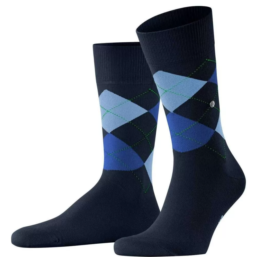 Burlington Men's Socks^Navy King Socks