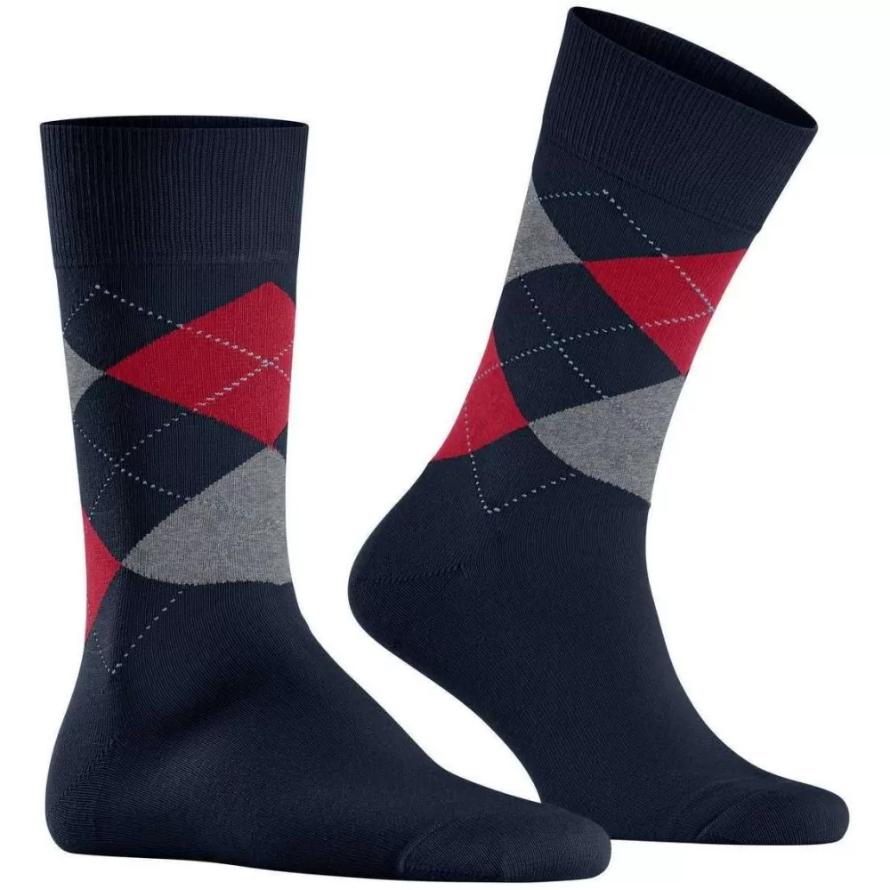 Burlington Men's Socks^Navy King Socks
