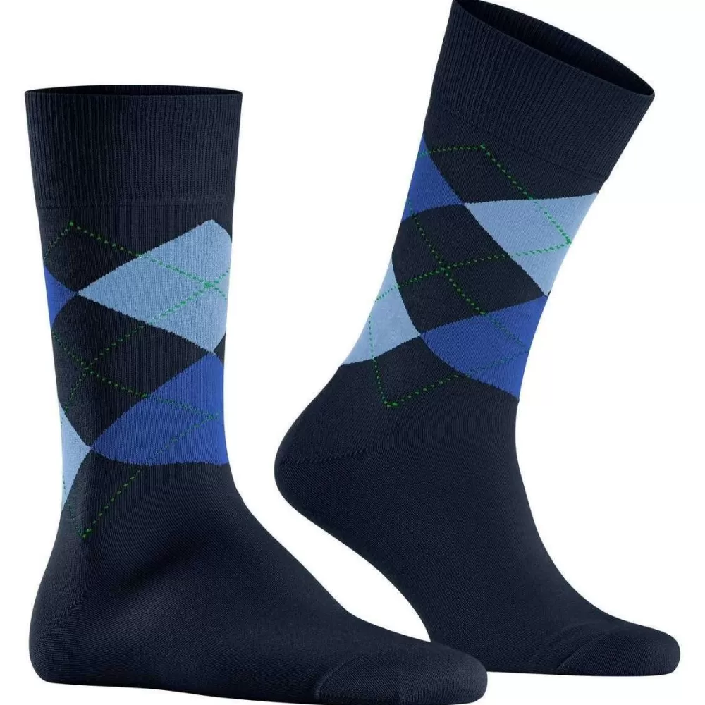 Burlington Men's Socks^Navy King Socks