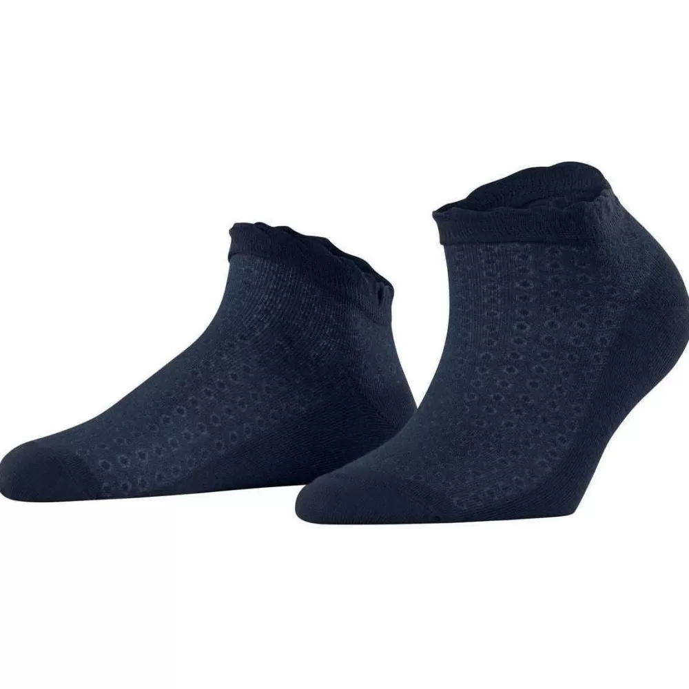 Burlington Women's Socks^Navy Montrose Socks