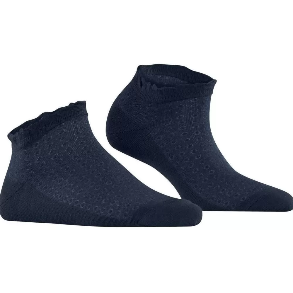 Burlington Women's Socks^Navy Montrose Socks