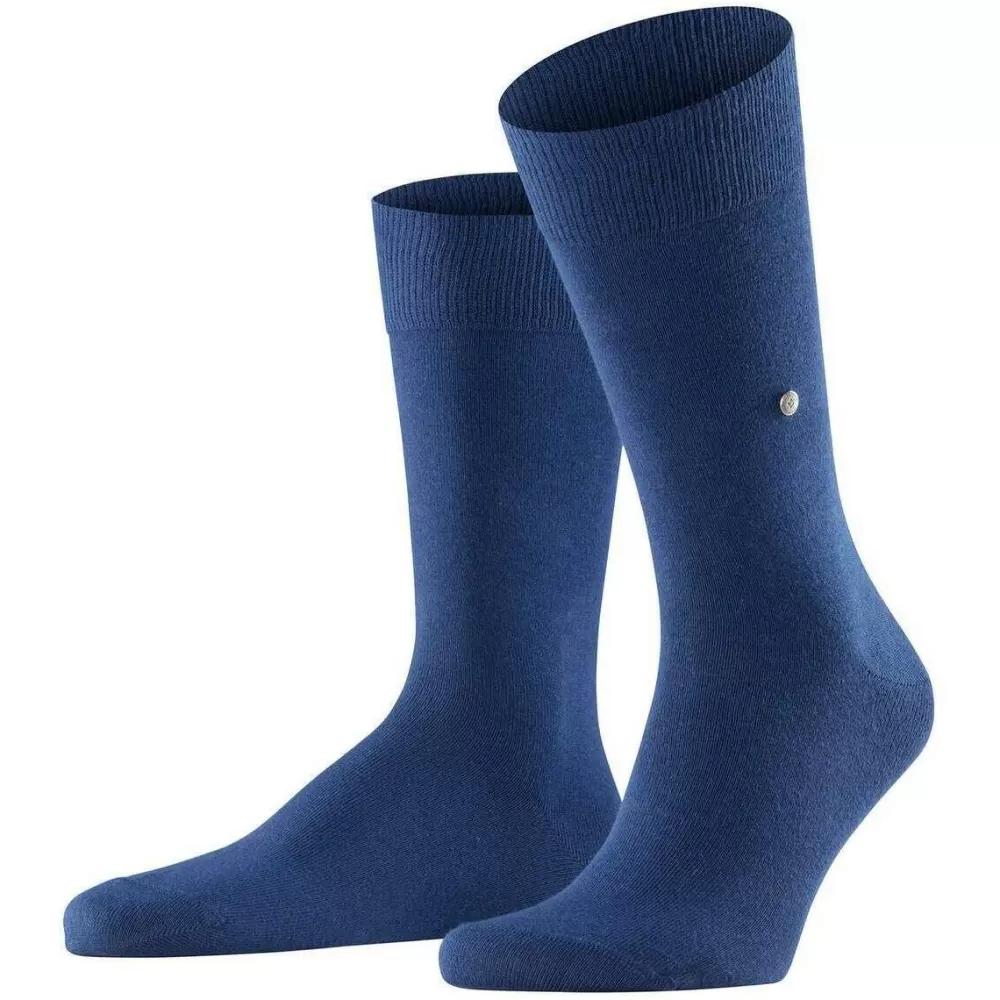 Burlington Men's Socks^Navy Plain Basic Gift Box Socks