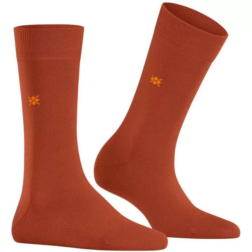 Burlington Women's Socks^Orange Bloomsbury Socks