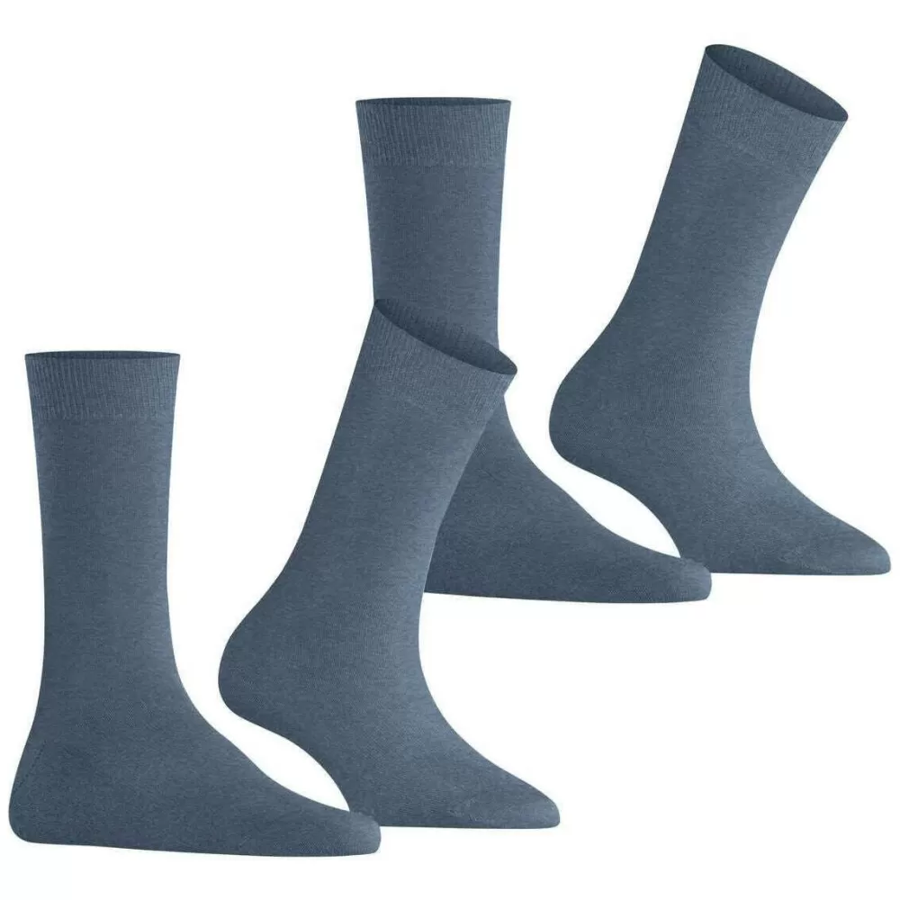 Burlington Women's Socks^Orange Everyday 2-Pack Socks