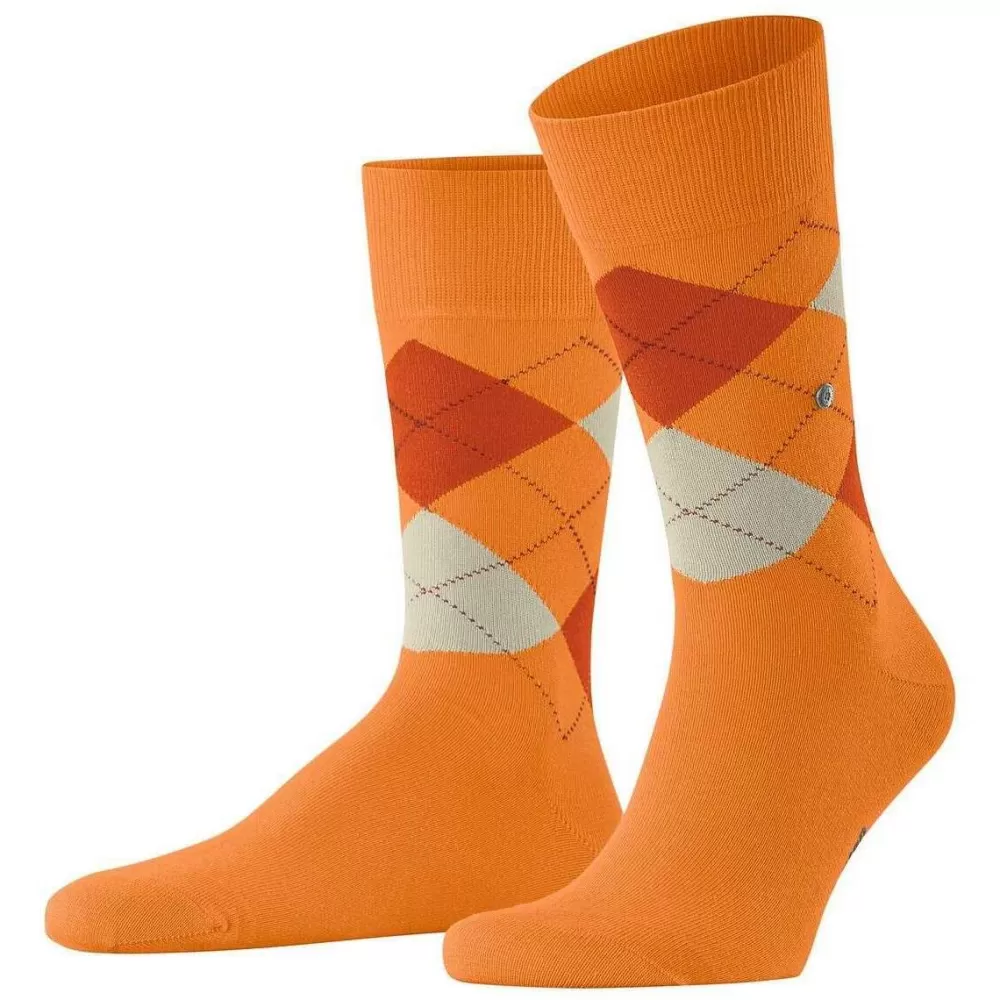 Burlington Men's Socks^Orange King Socks