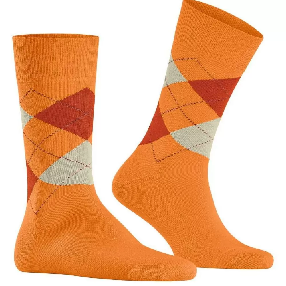 Burlington Men's Socks^Orange King Socks