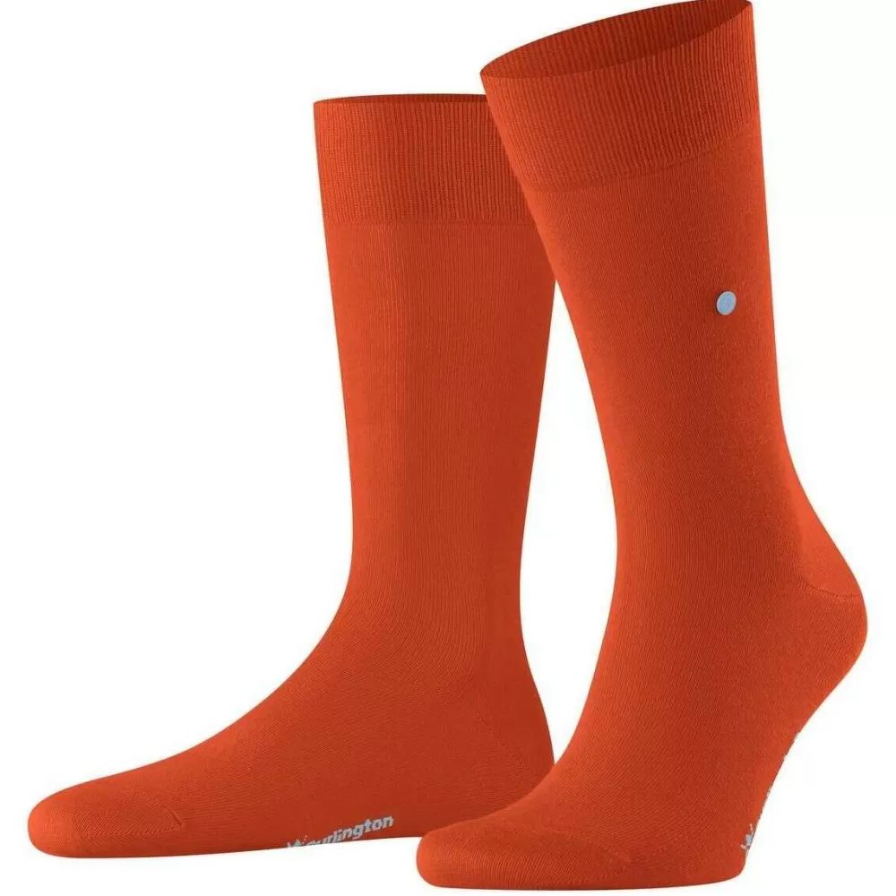 Burlington Men's Socks^Orange Lord Socks