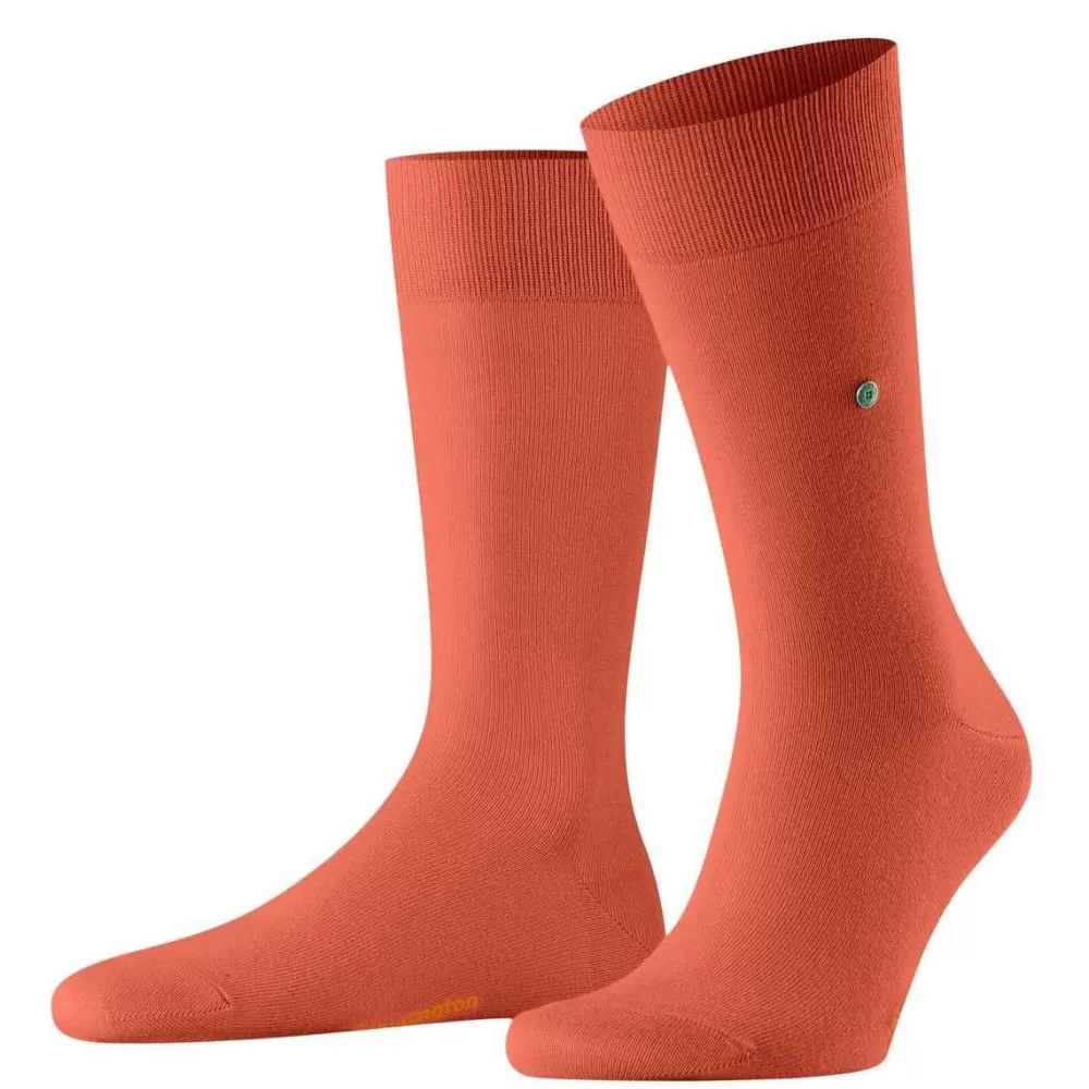 Burlington Men's Socks^Orange Lord Socks
