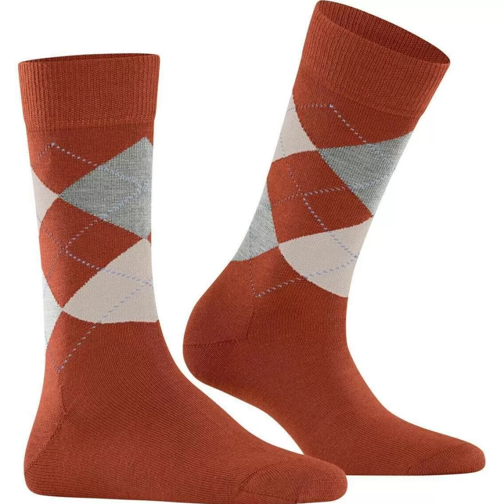 Burlington Women's Socks^Orange Marylebone Socks