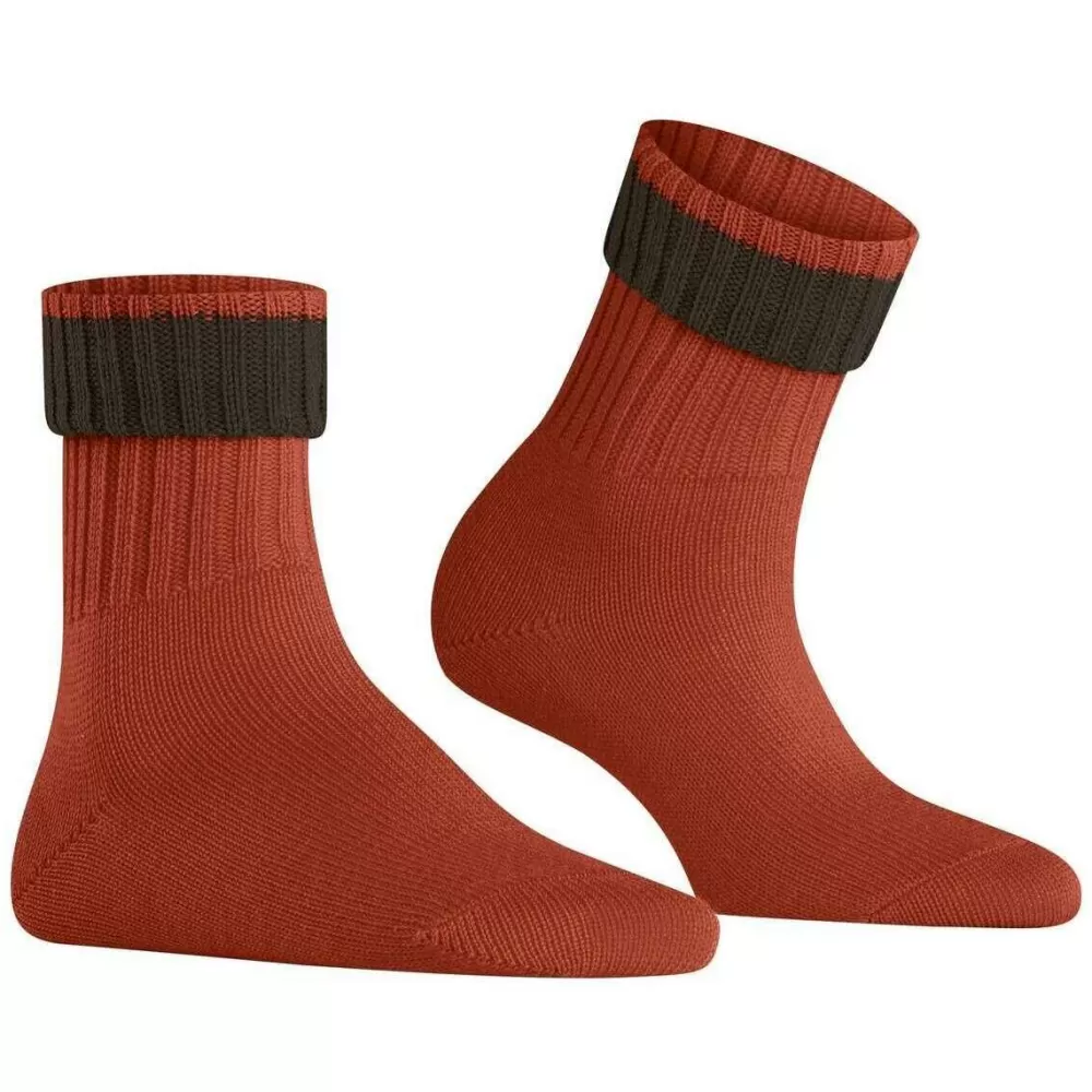 Burlington Women's Socks^Orange Plymouth Socks