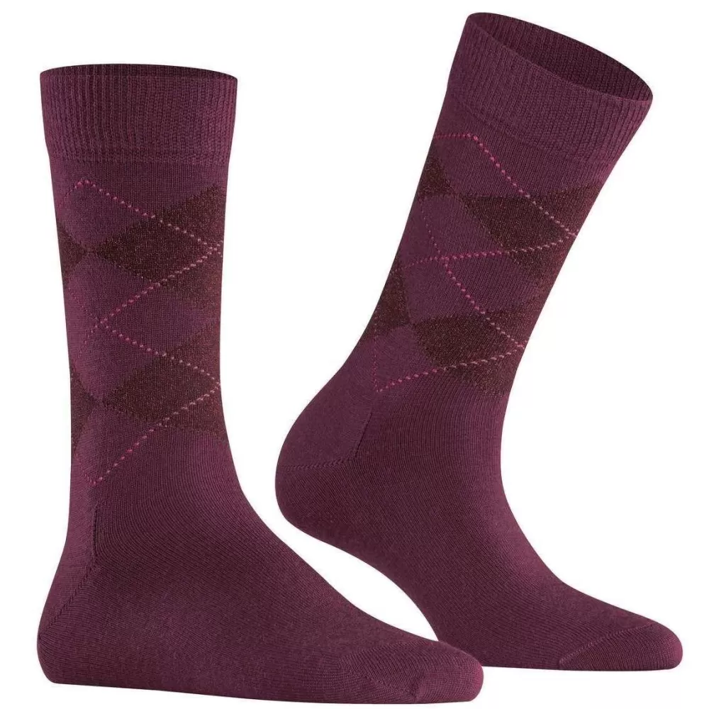 Burlington Women's Socks^Pink Marylebone Lurex Socks