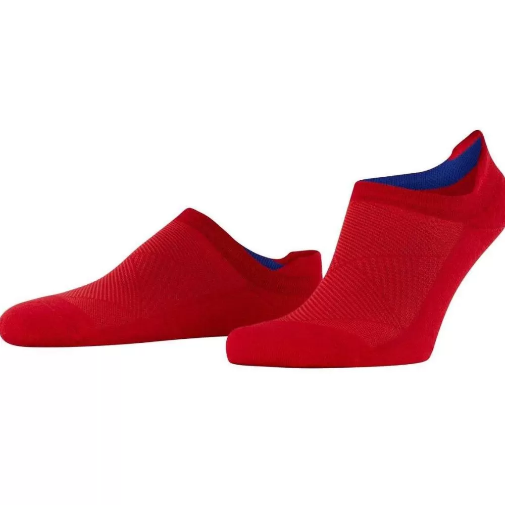 Burlington Men's Socks^Red Athleisure Sneaker Socks