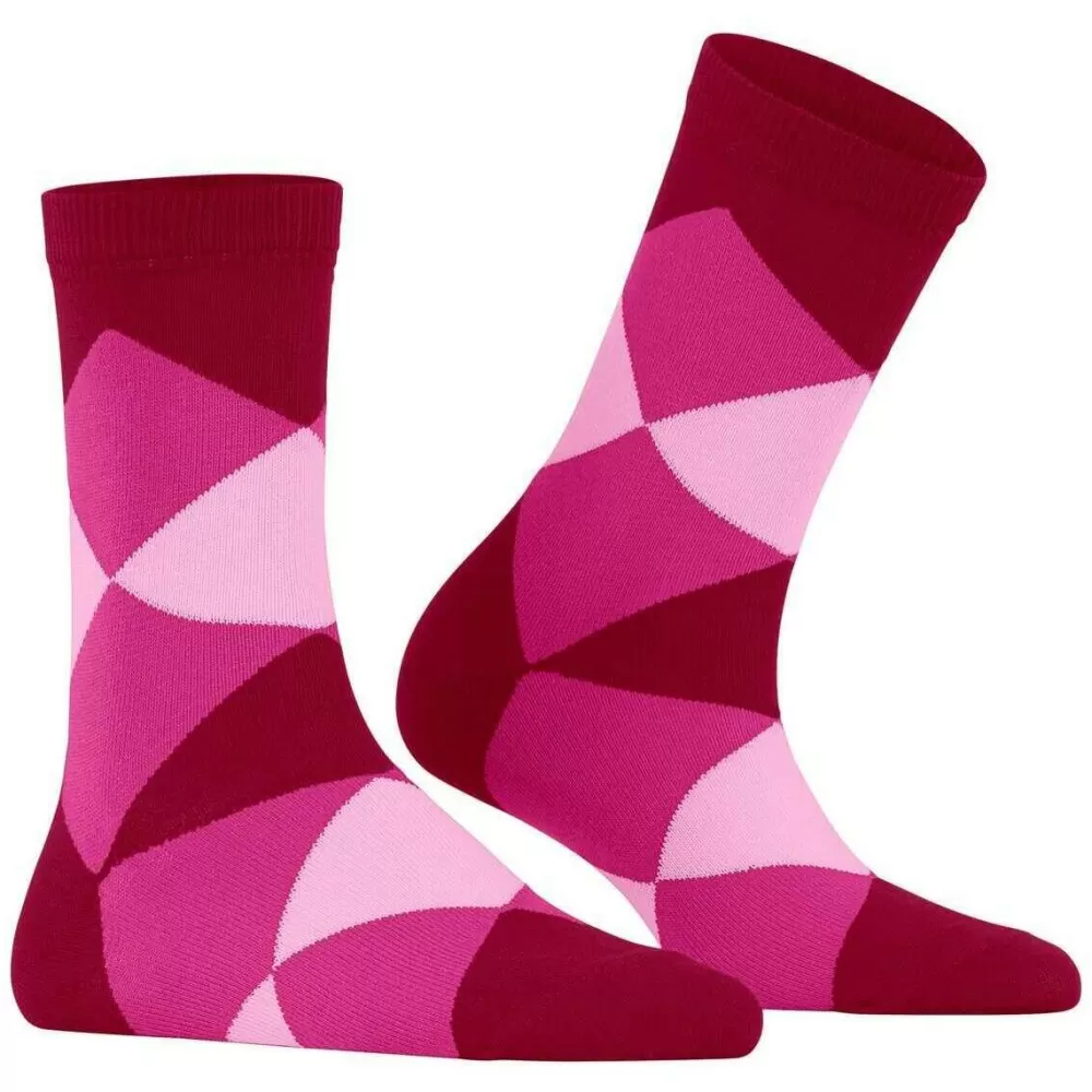 Burlington Women's Socks^Red Bonnie Socks
