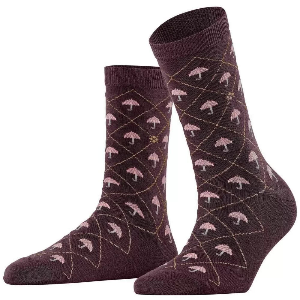 Burlington Women's Socks^Red Umbrella Socks