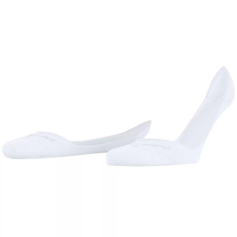 Burlington Women's Socks^White Aberdeen No Show Socks