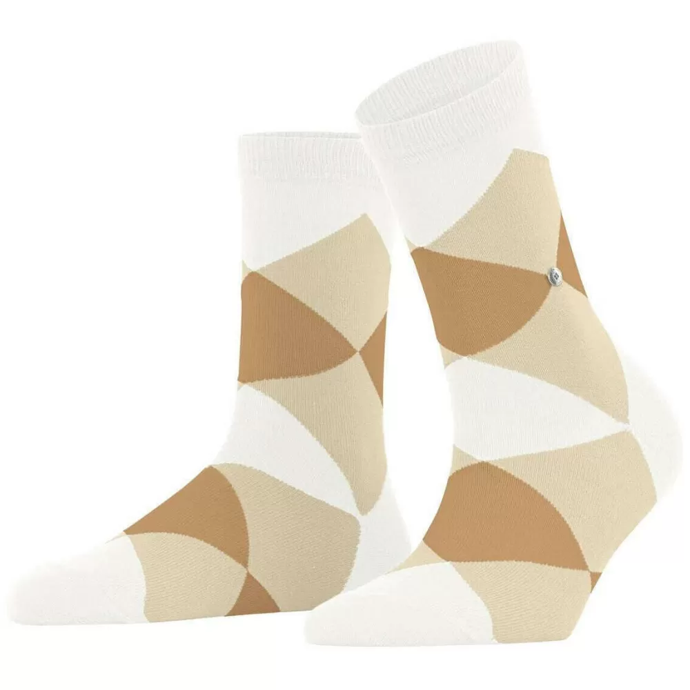 Burlington Women's Socks^White Bonnie Socks