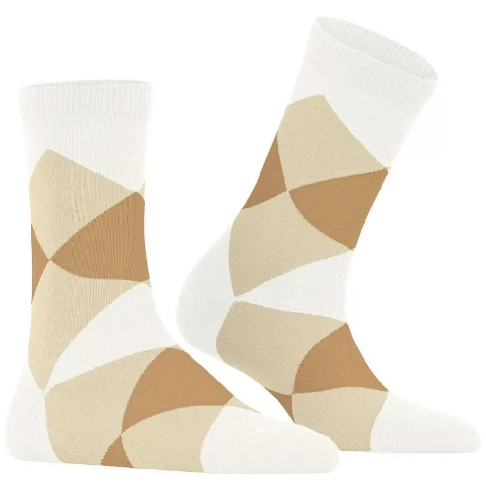 Burlington Women's Socks^White Bonnie Socks