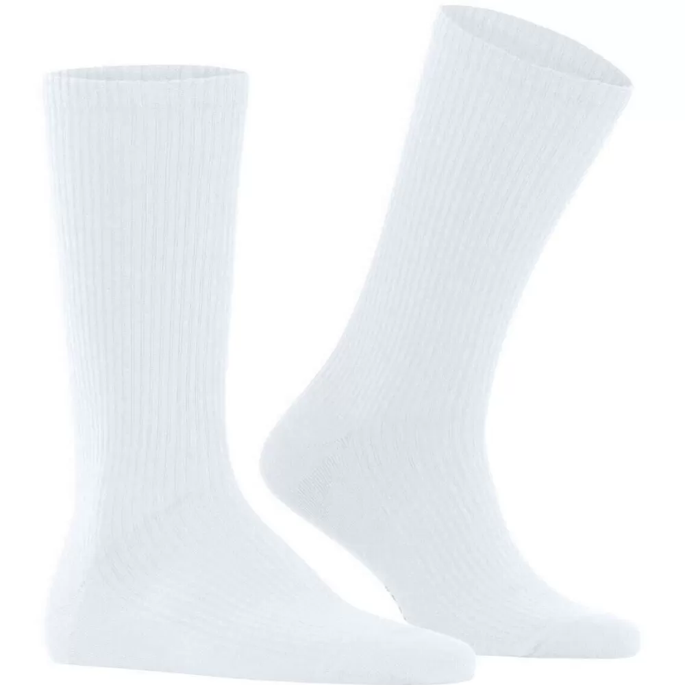Burlington Men's Socks^White Boston Socks