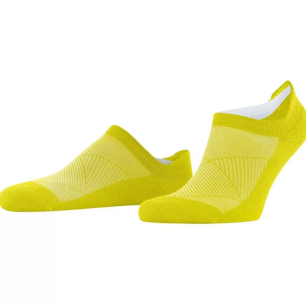 Burlington Men's Socks^Yellow Athleisure Sneaker Socks