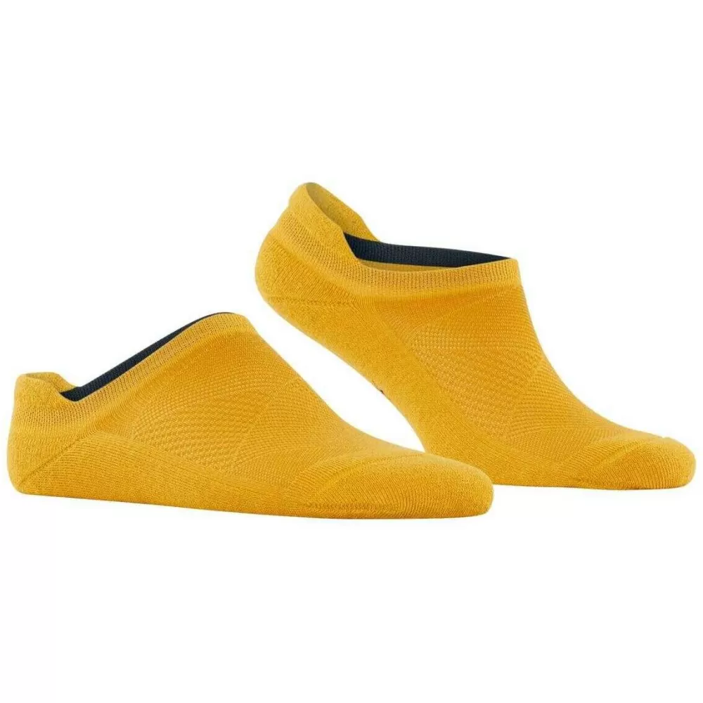 Burlington Men's Socks^Yellow Athleisure Sneaker Socks